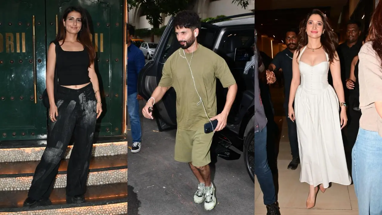 Spotted in the city: Fatima Sana Shaikh, Tamannaah Bhatia and others 