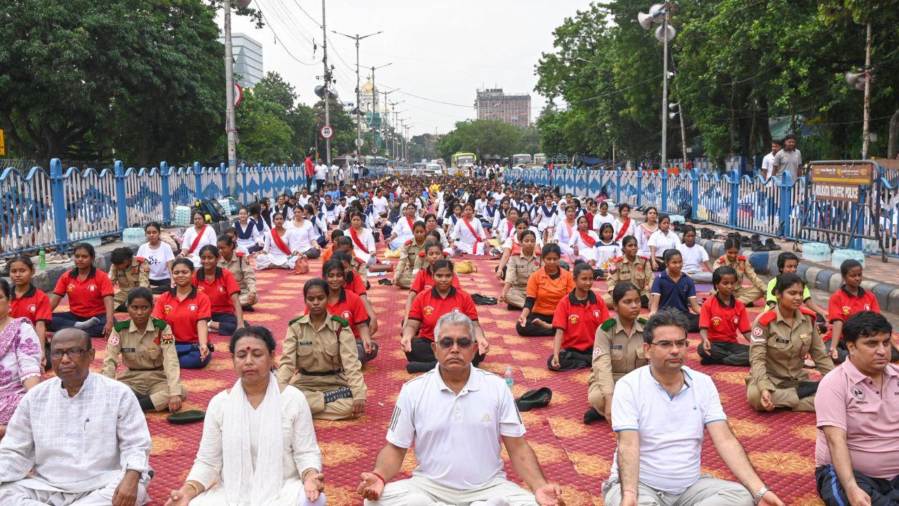 International yoga day 2025: BJP MP Naveen Jindal says, 'Over one lakh join Yoga Day celebrations in Kurukshetra'