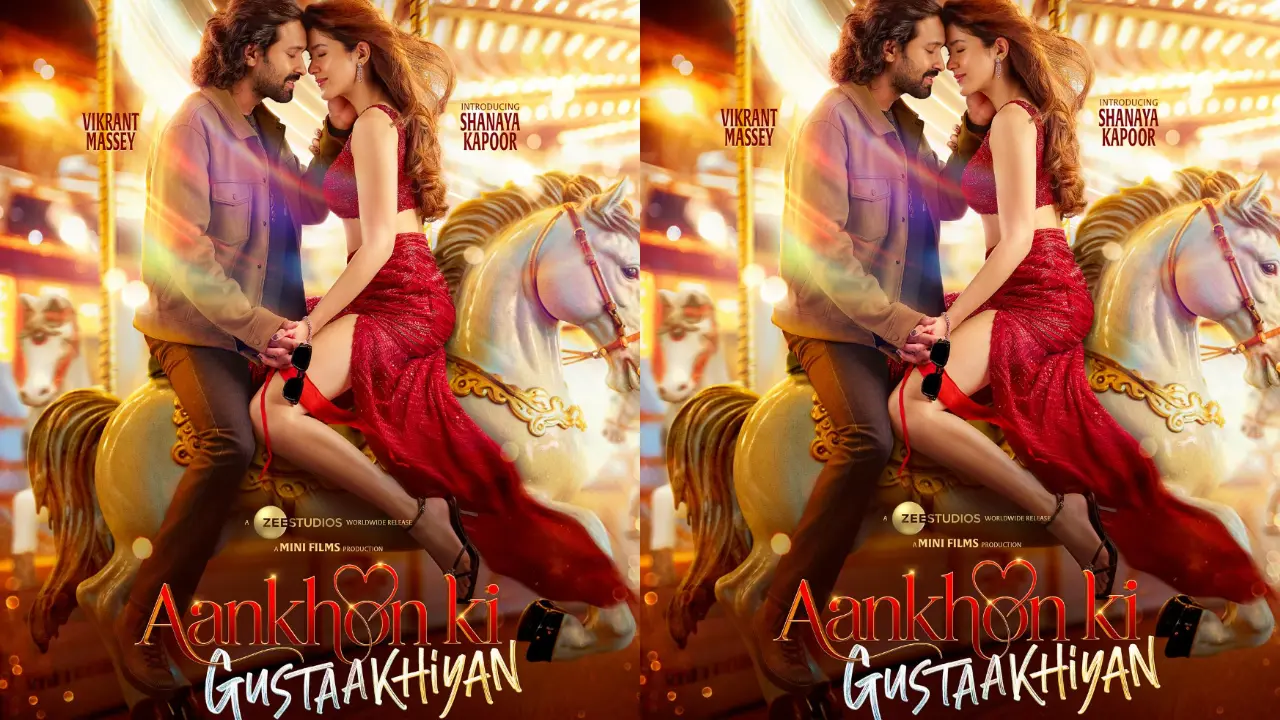 Vikrant Massey, Shanaya Kapoor look smitten in carousel poster reveal
