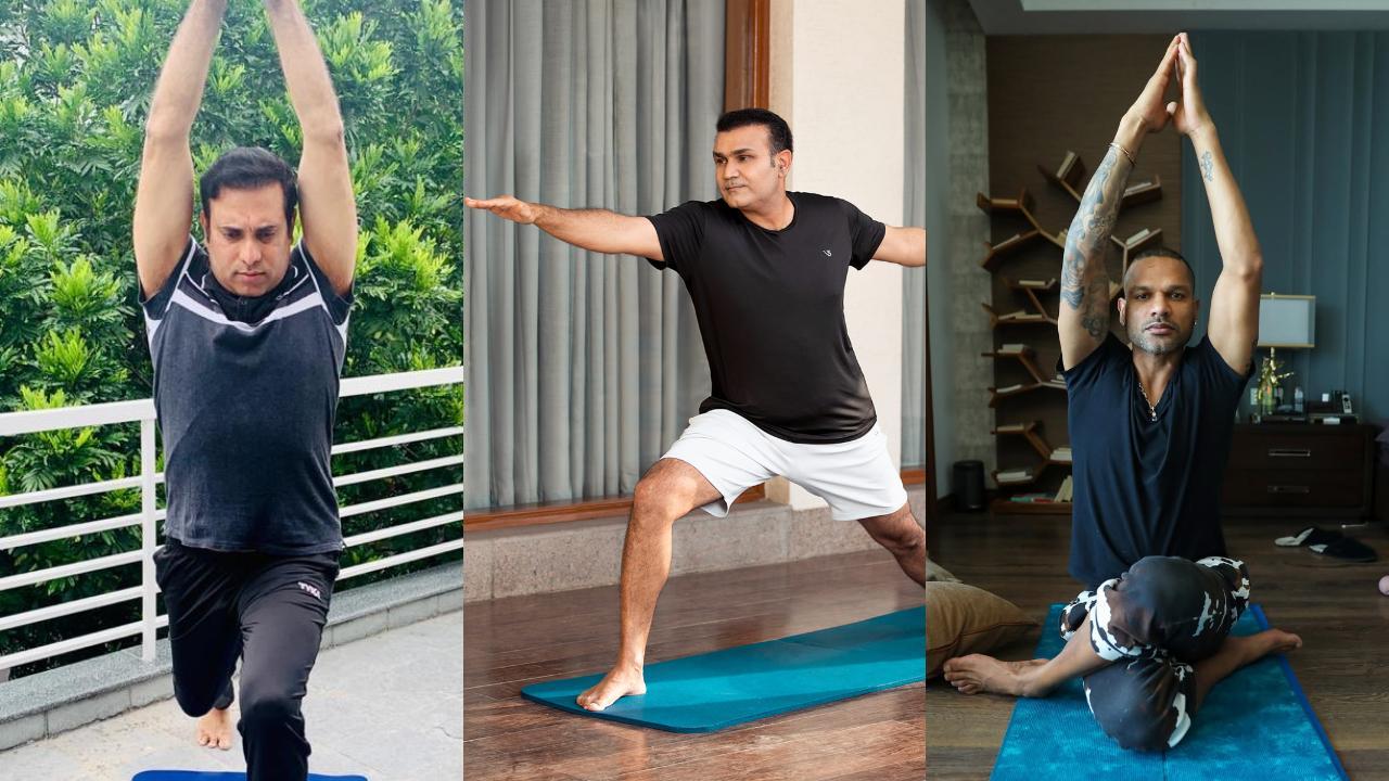 Sachin Tendulkar to Shikhar Dhawan, 7 cricketers who swear by yoga