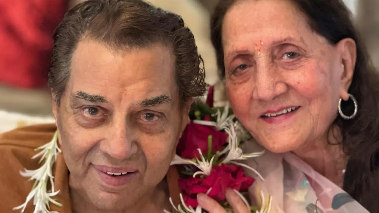 Bobby Deols posts a rare photo of Dharmendra with first wife Prakash Kaur