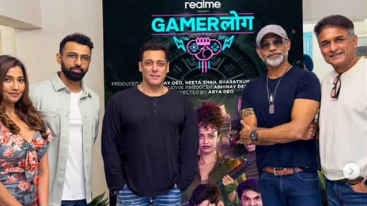  Salman Khan unveils poster of Darsheel Safary’s OTT debut ‘Gamerlog’