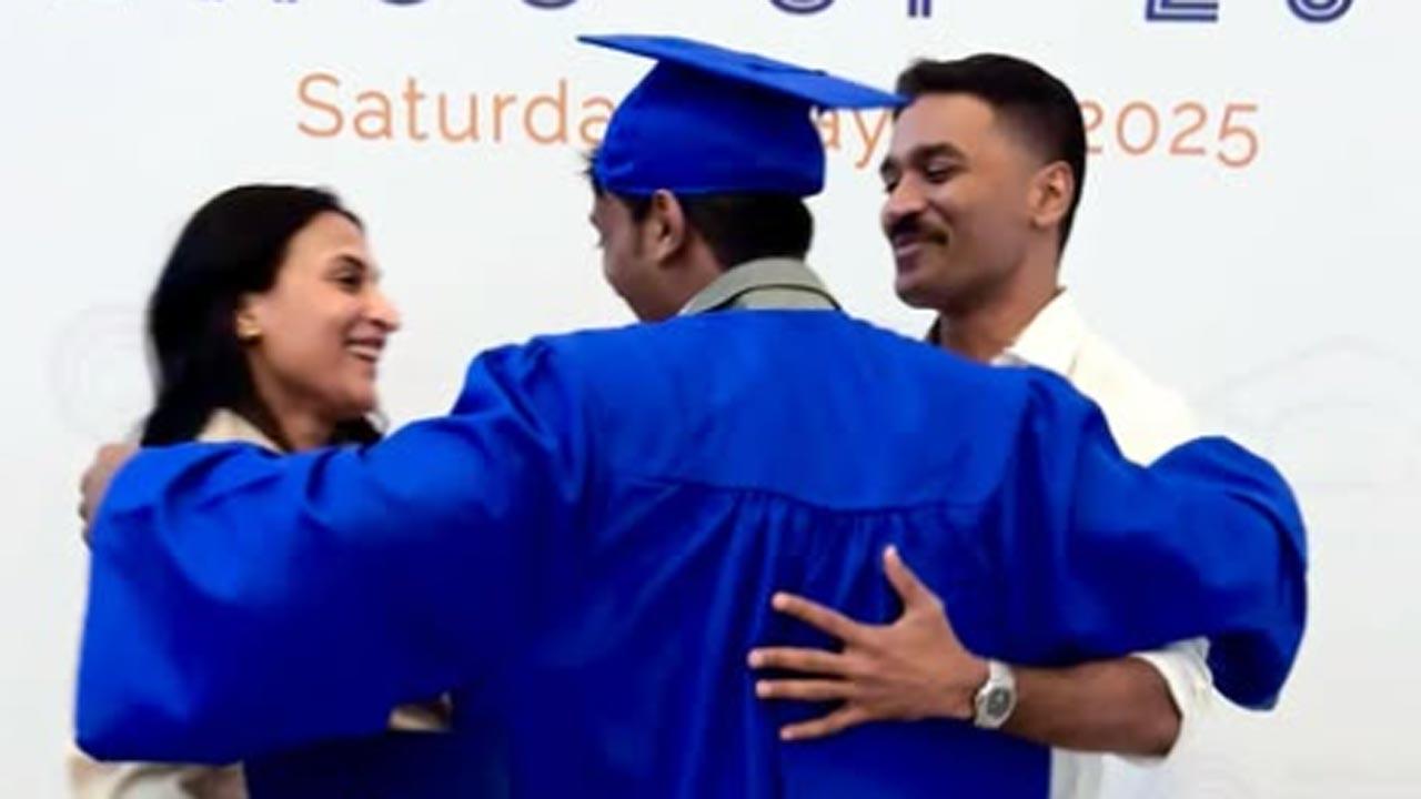 Proud parents! Dhanush and ex-wife Aishwaryaa celebrate son's big day
