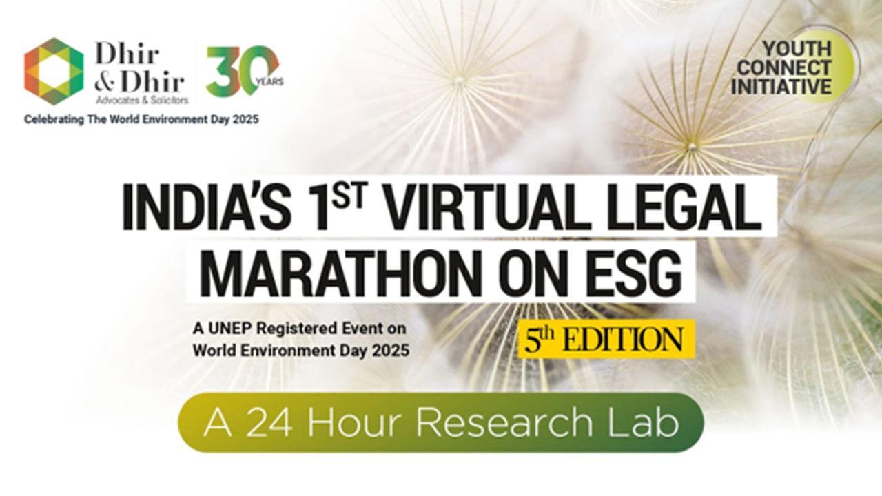 Dhir & Dhir Associates to Host the 5th Edition of India’s First Virtual Legal Marathon on ESG