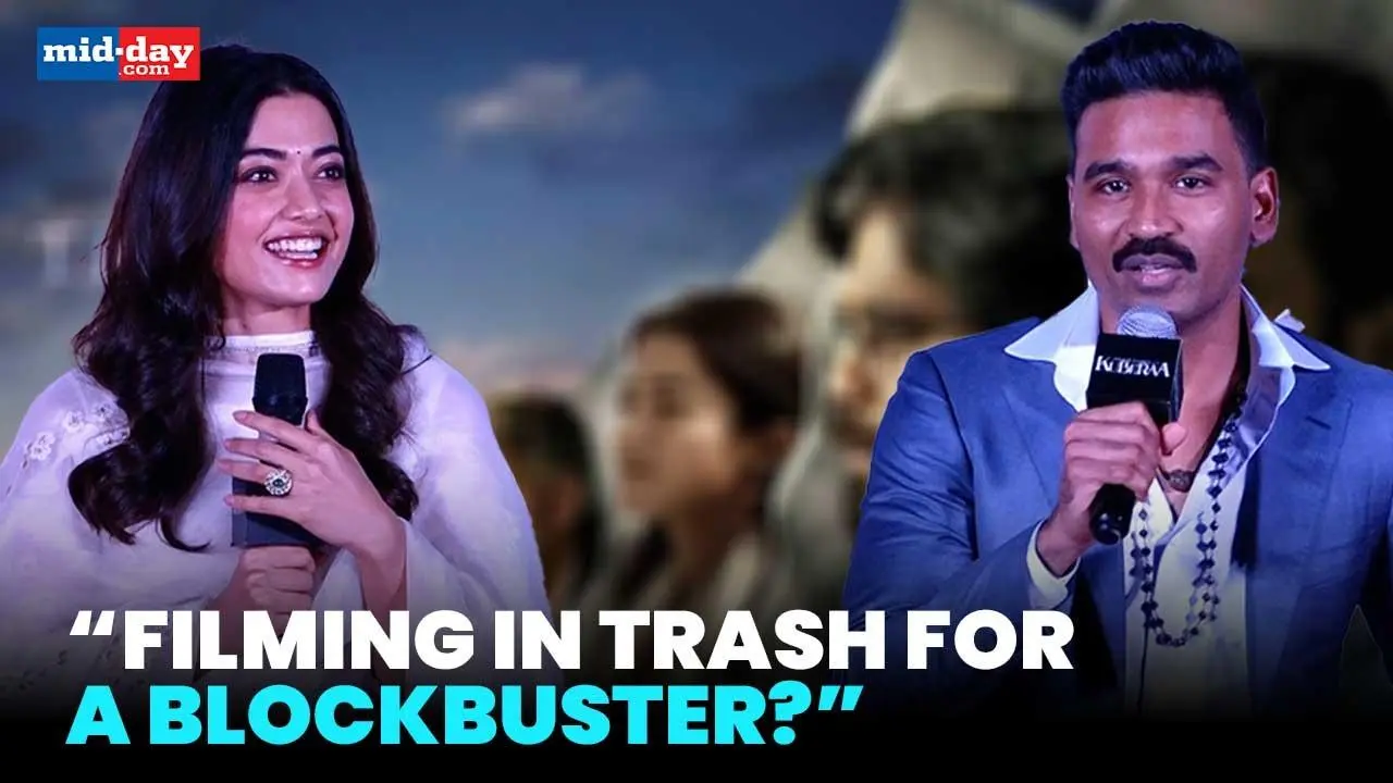 Nagarjuna, Dhanush, Rashmika Mandanna & Team Grace Kuberra Song Launch