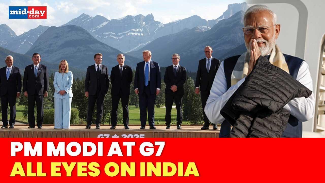 India Joins Global Leaders: PM Narendra Modi Lands in Canada for G7 Summit 2025