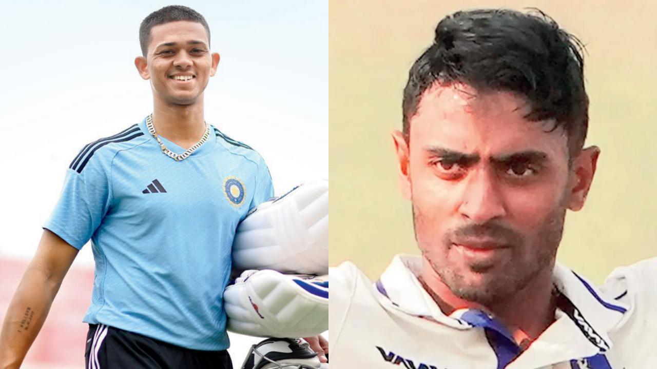 Abhimanyu Easwaran-Yashasvi Jaiswal
Domestic stalwart Abhimanyu Easwaran could be a better choice if not Sai at the top. The 29-year-old Dehradun-born is yet to make his debut for the national side, but has showcased his skills in the domestic circuit. Having played 101 first-class matches, he has garnered 7,674 runs, including 27 tons and 29 half-centuries