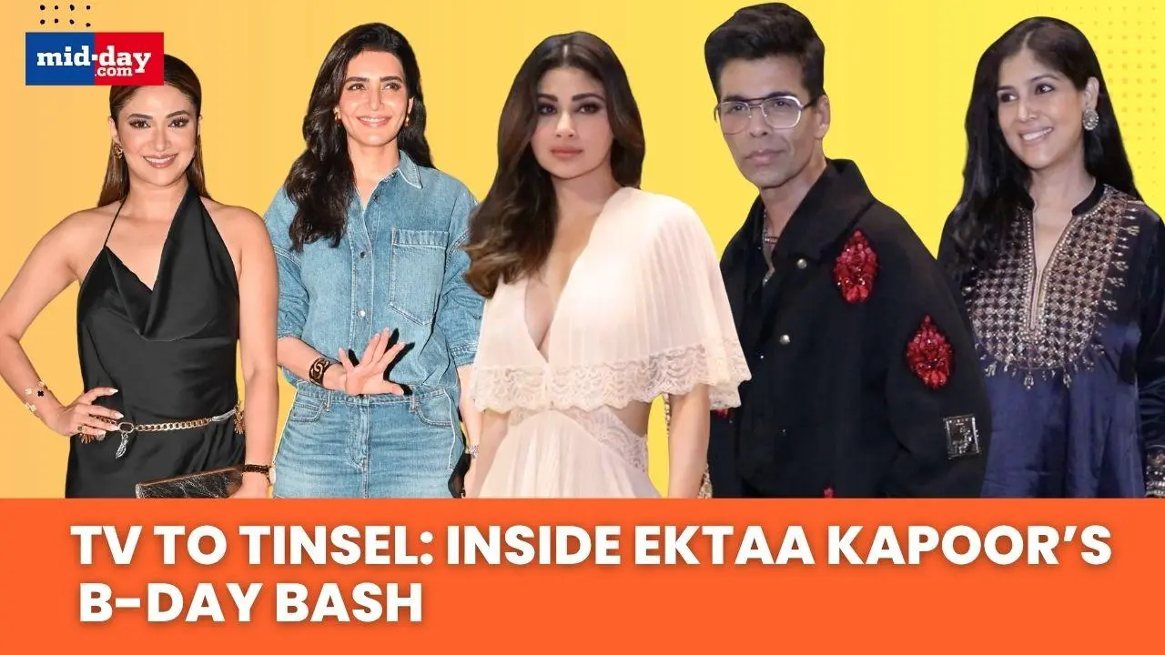 Karan Johar, Mouni Roy, Sakshi Tanwar & More attend Ektaa Kapoor's B-day Bash