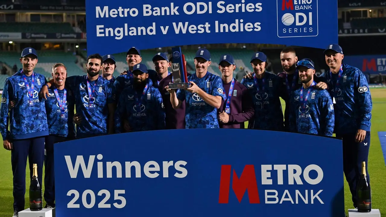 England sweep West Indies series as Smith scores maiden ODI fifty