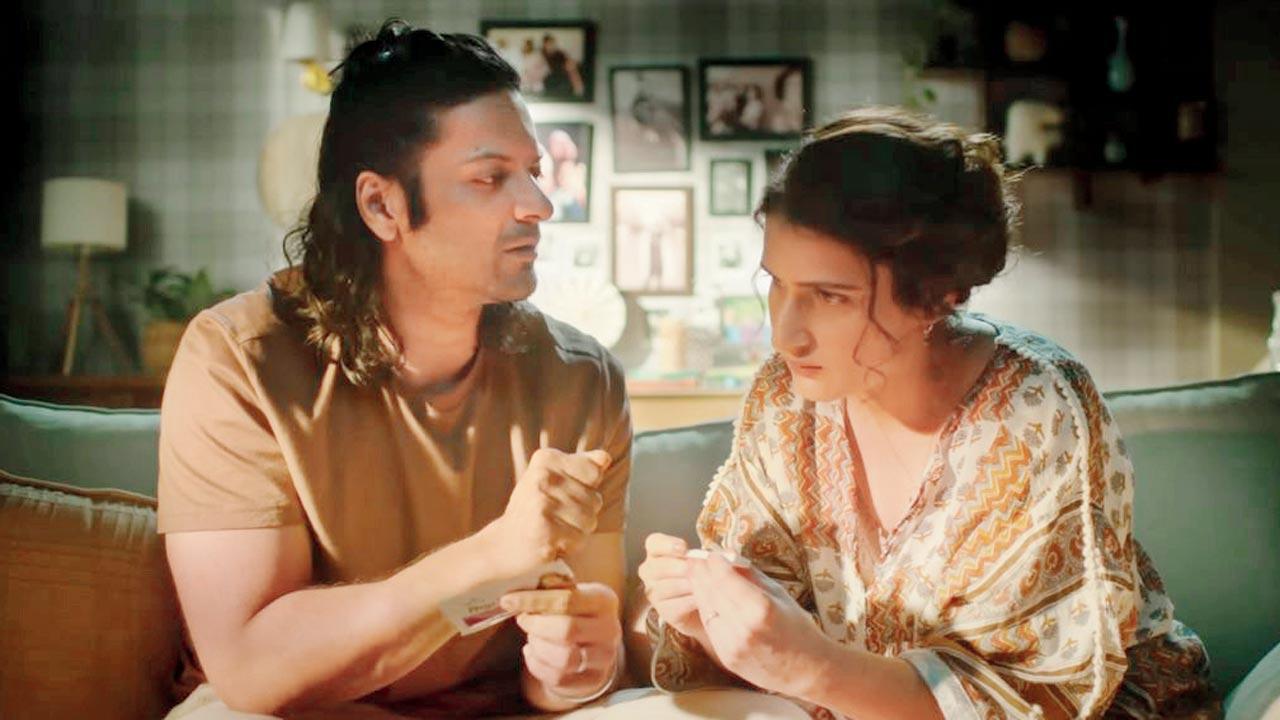 (From left) Ali Fazal and Fatima Sana Shaikh in Metro... In Dino
