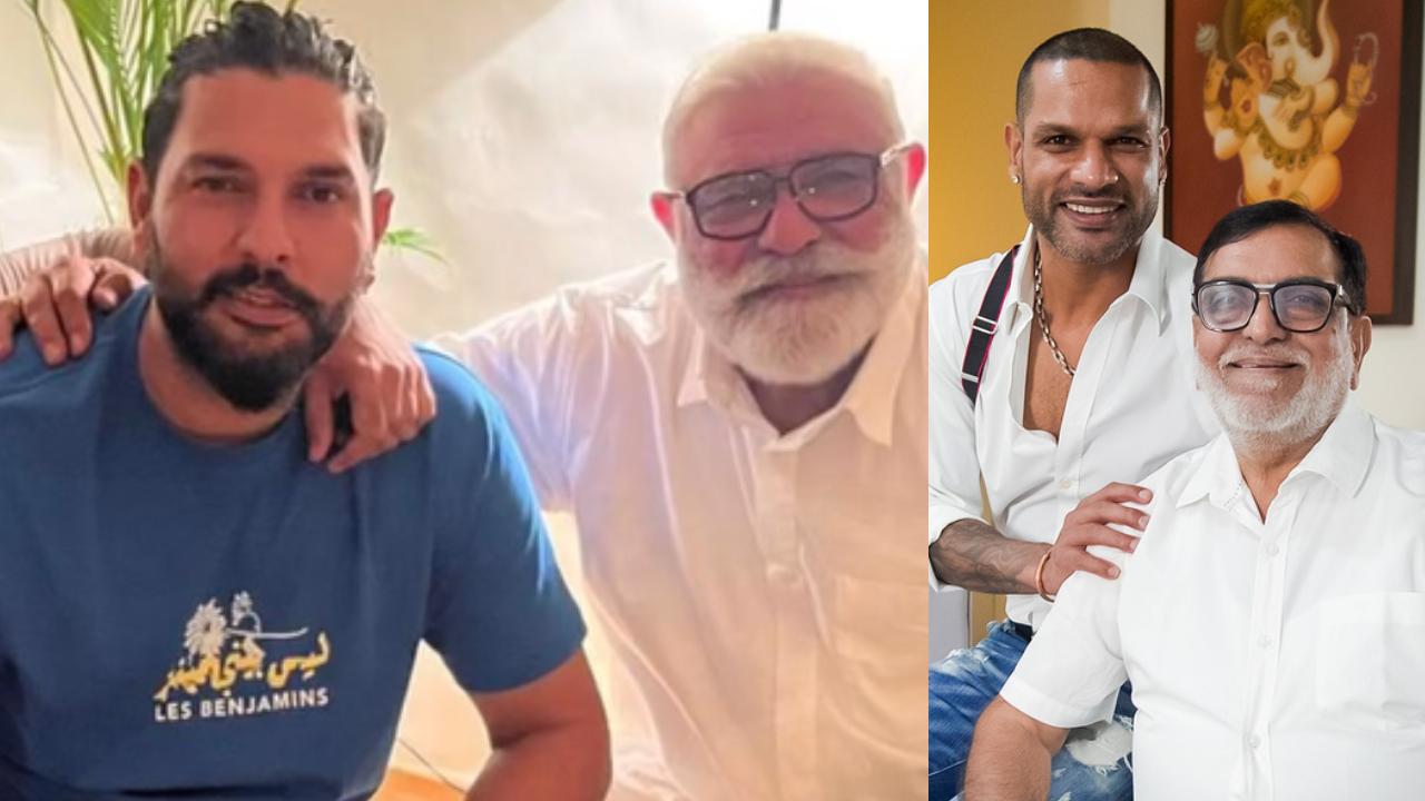 Cricket fraternity share touching messages on Father's Day
