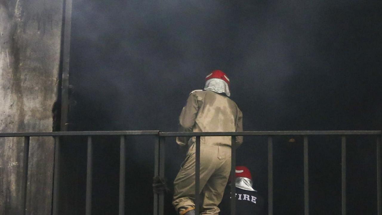 Delhi Fire Services chief Atul Garg said the incident was reported from a premises located near Rithala Metro Station, according to the PTI
