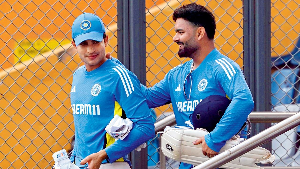 To skipper Shubman Gill and vice-captain Rishabh Pant