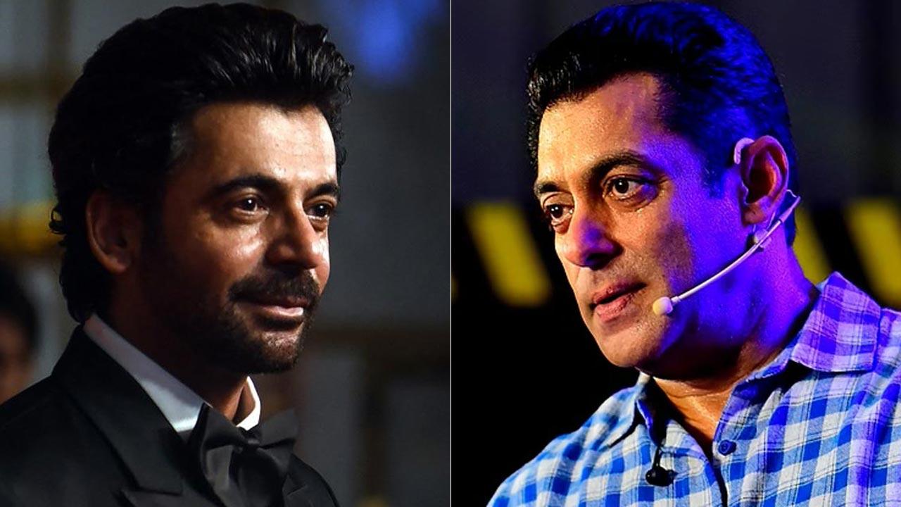 Watch this BTS clip of Sunil Grover and Salman Khan on Kapil Sharma`s show