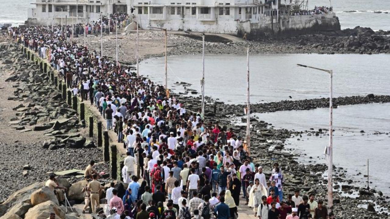 25 trained swimmers stationed for safety near the sea, the trust said