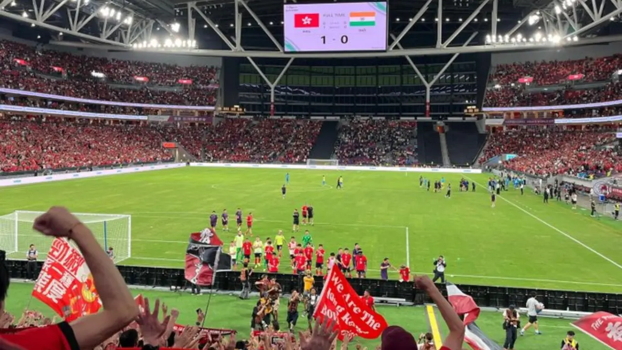 How can India qualify for AFC Asian Cup 2027 after 0-1 defeat to Hong Kong?