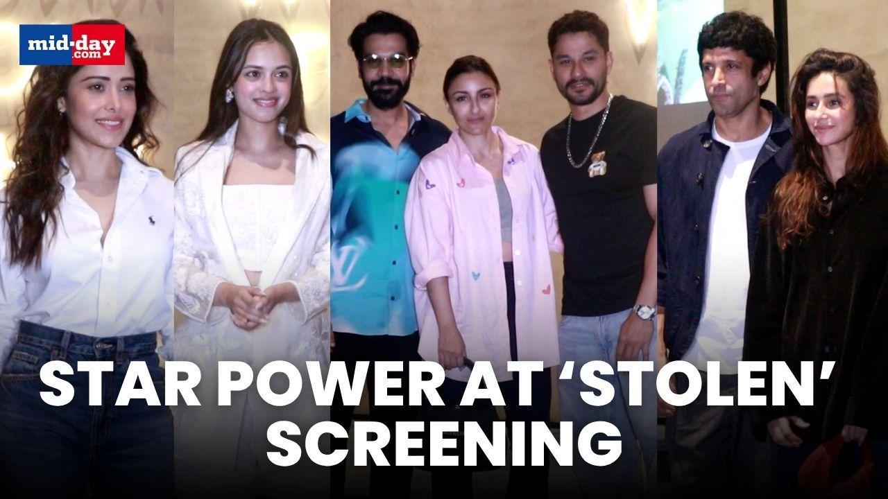 Rajkummar Rao, Anurag Kashyap, Nitanshi Goel & More Attend Screening of Stolen