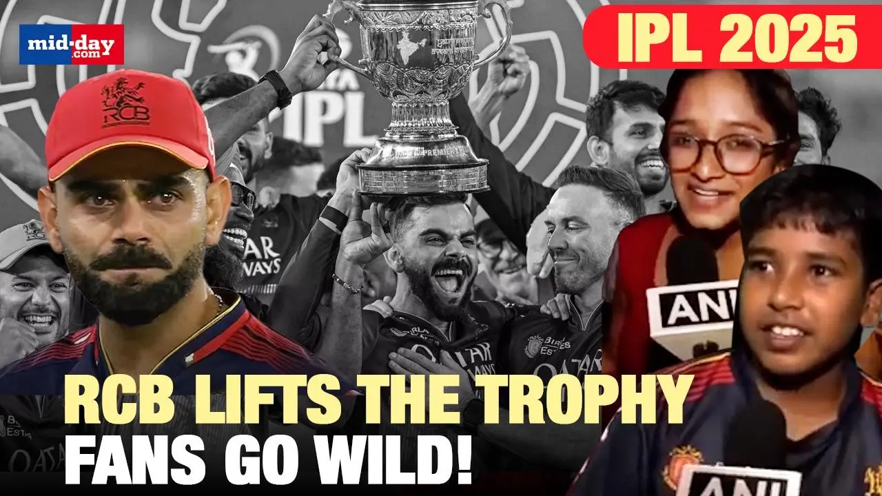 RCB wins IPL 2025, joyful fans celebrate the historic victory - WATCH