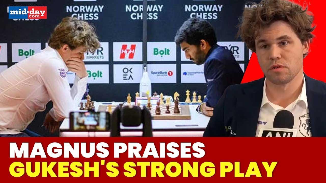 Magnus Carlsen applauds Gukesh’s play in post-match remarks