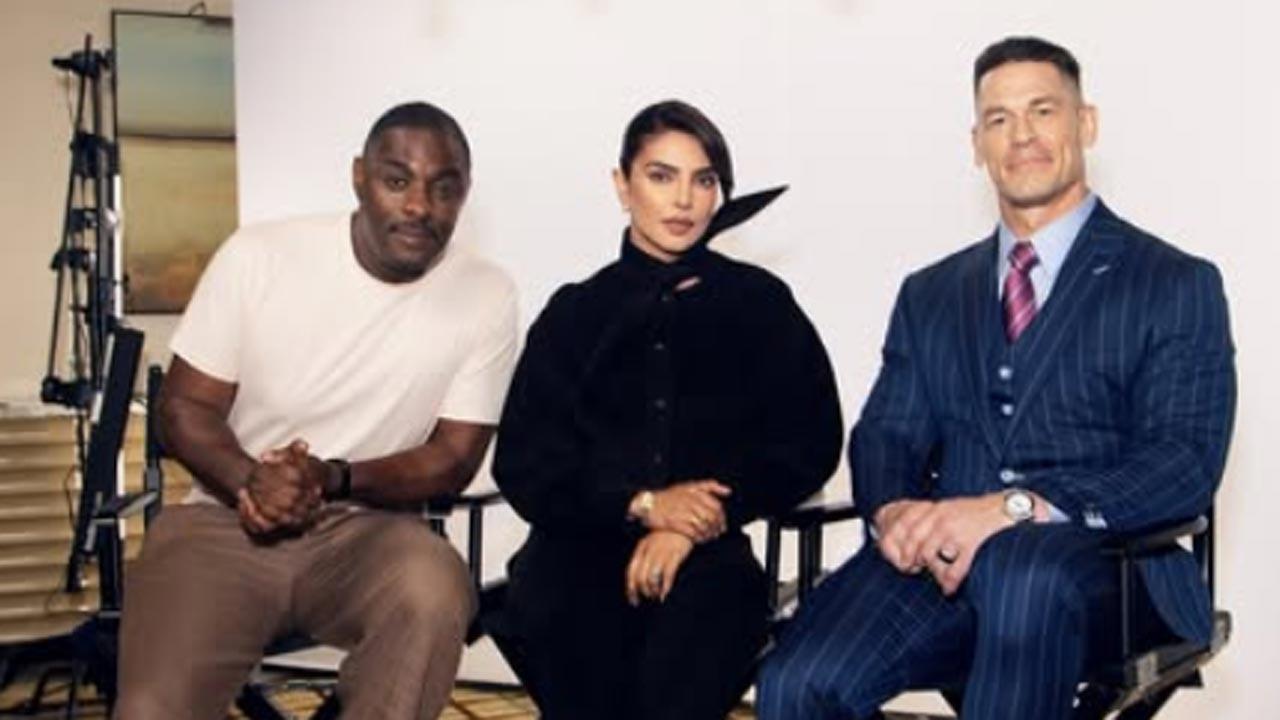 Priyanka Chopra poses with Idris Elba, John Cena: We’re not here by accident