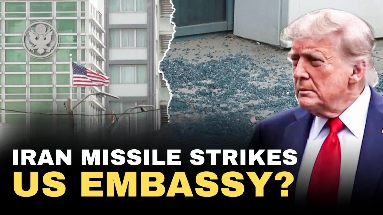  Israel-Iran War: Iran missiles hit near US Embassy Tel Aviv