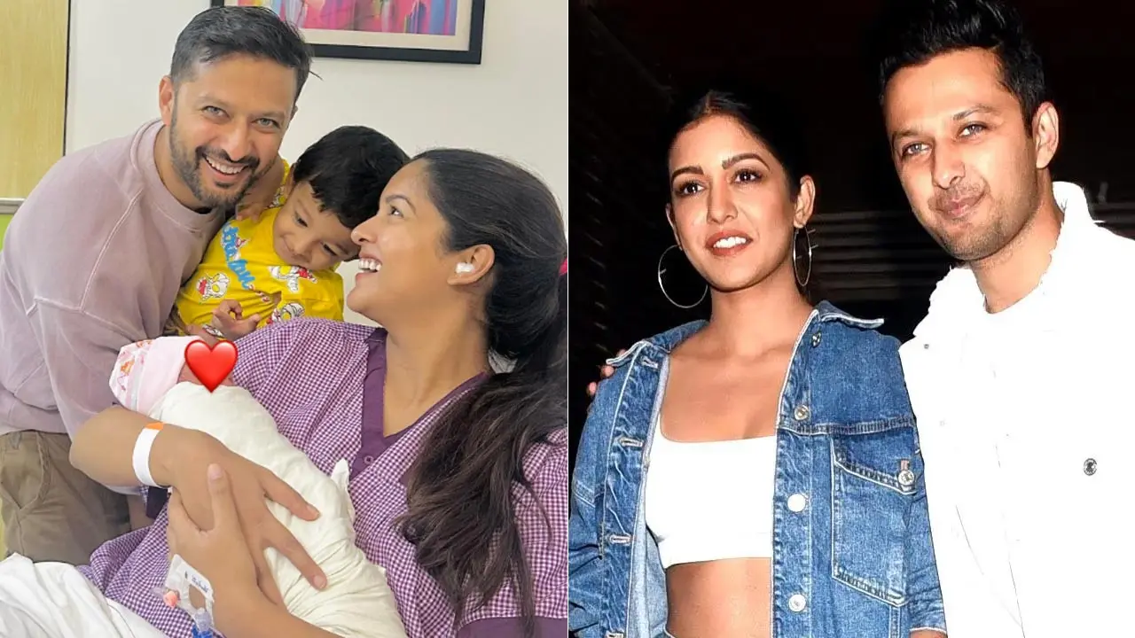 It's a girl! Ishita Dutta, Vatsal Sheth welcome second child, share family pic