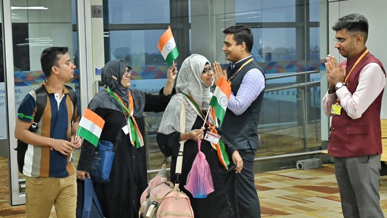 The first flight landed in New Delhi late on Friday with 290 Indians, and the second one landed in the national capital on Saturday afternoon with 310 Indians
