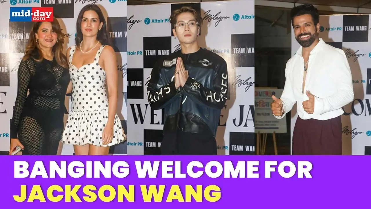 Rithvik Dhanjani, Aastha Gill, Natasa at K-pop star Jackson Wang’s Starry Bash