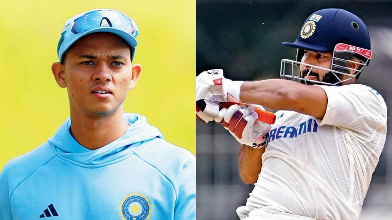 Rishabh Pant-Yashasvi Jaiswal
India's newly appointed vice-captain Rishabh Pant is currently struggling to find himself among the runs. However, struggling to score in the middle-order, India could make tough decisions by making him open alongside Jaiswal in the English conditions