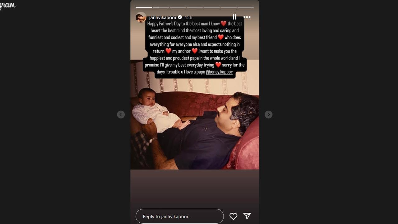 Picture Courtesy/Janhvi Kapoor`s Instagram account
