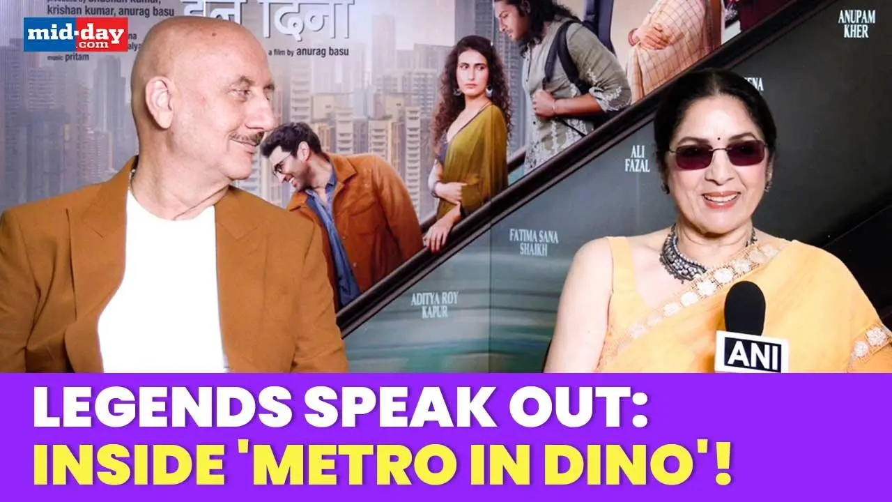 Anupam Kher & Neena Gupta Reflect on Modern Love | ‘Metro...In Dino'