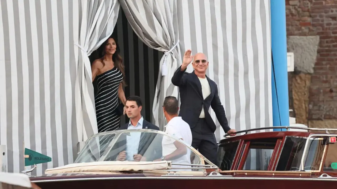 IN PHOTOS: Venice hosts Bezos wedding as superyachts and stars arrive