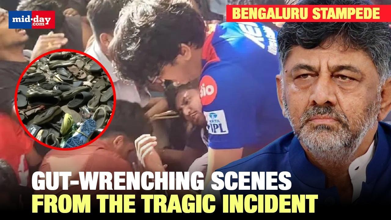 Heartbreaking aftermath of Bengaluru stampede: HD Kumaraswamy bashes state govt