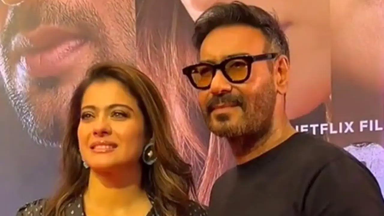 Kajol applauds Ajay Devgn’s producer avatar on the sets of Maa