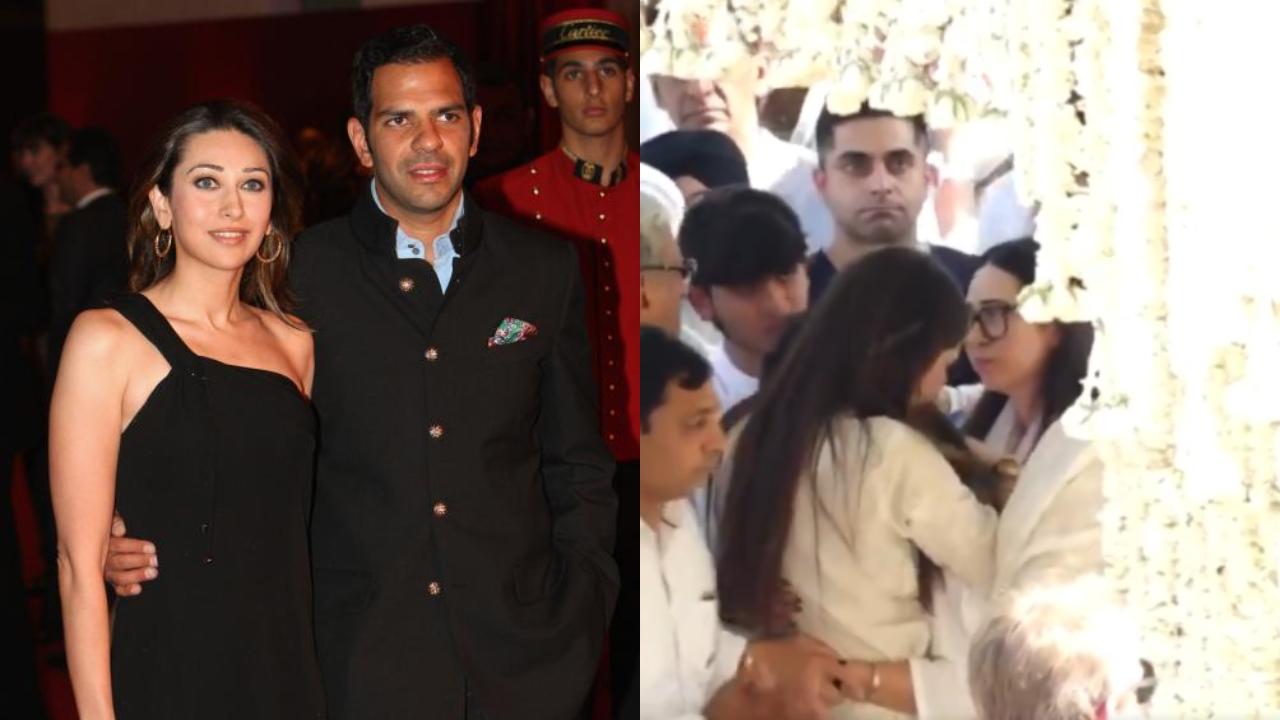 Karisma Kapur attends Sunjay Kapur's last rites in Delhi - WATCH