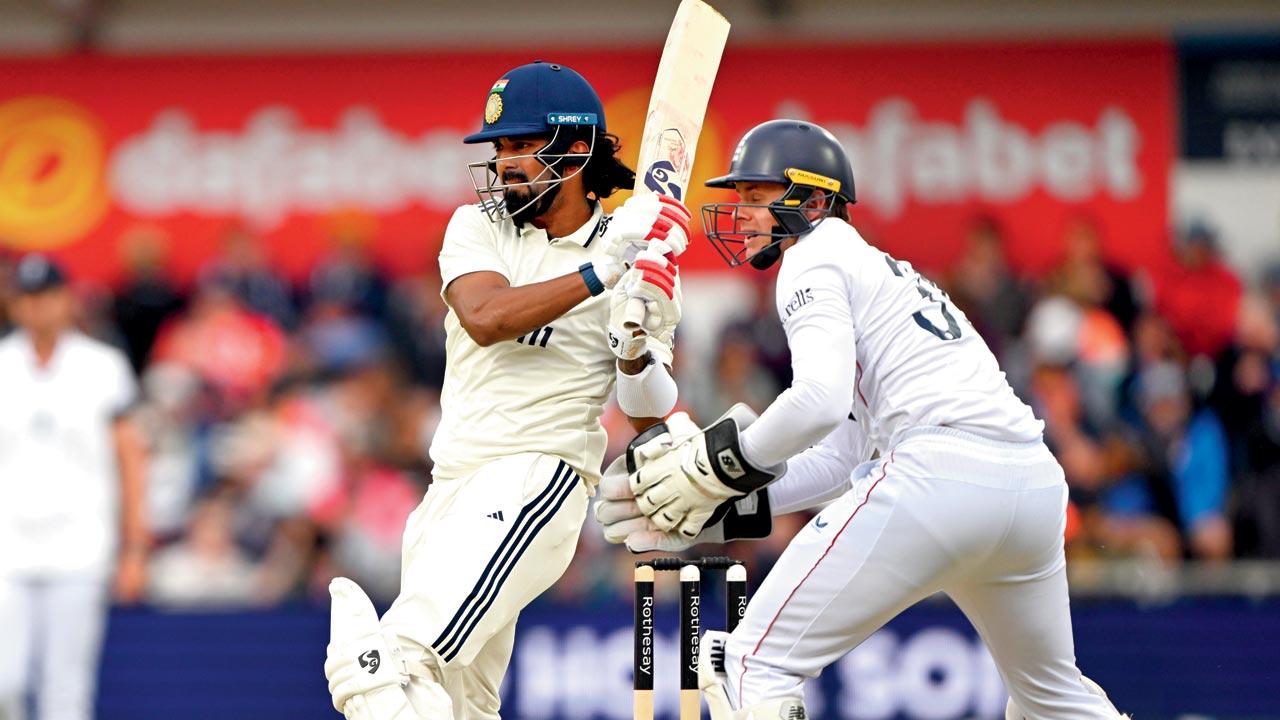 Ind vs Eng 1st Test: KL Rahul's unbeaten 47 run-knock helps India reach 90 runs