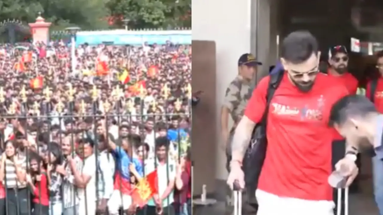 Celebrations sweep Bengaluru as IPL champions RCB arrive with trophy in hand