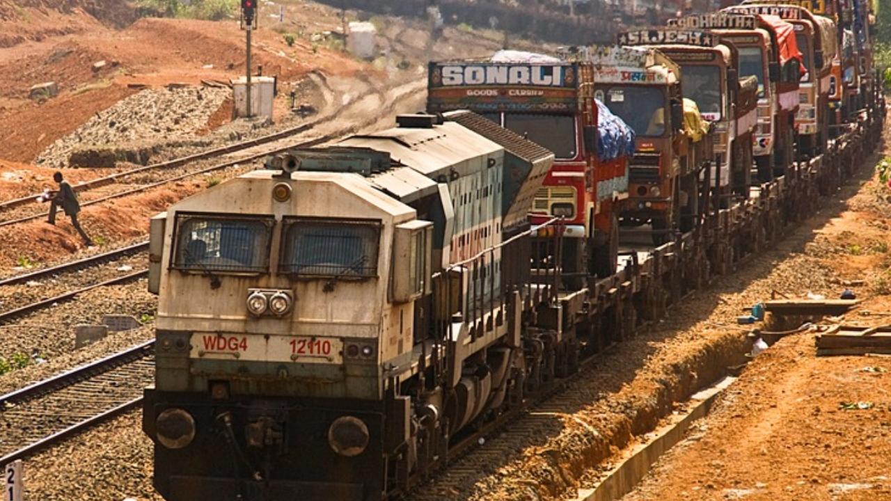 Soon, take your cars by train on Konkan Railway