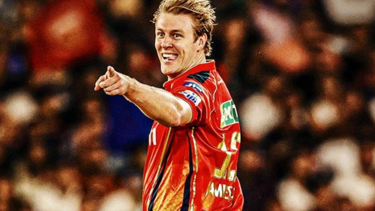 Completing his quota of four overs, Kyle Jamieson claimed three wickets, but was smashed for 48 runs