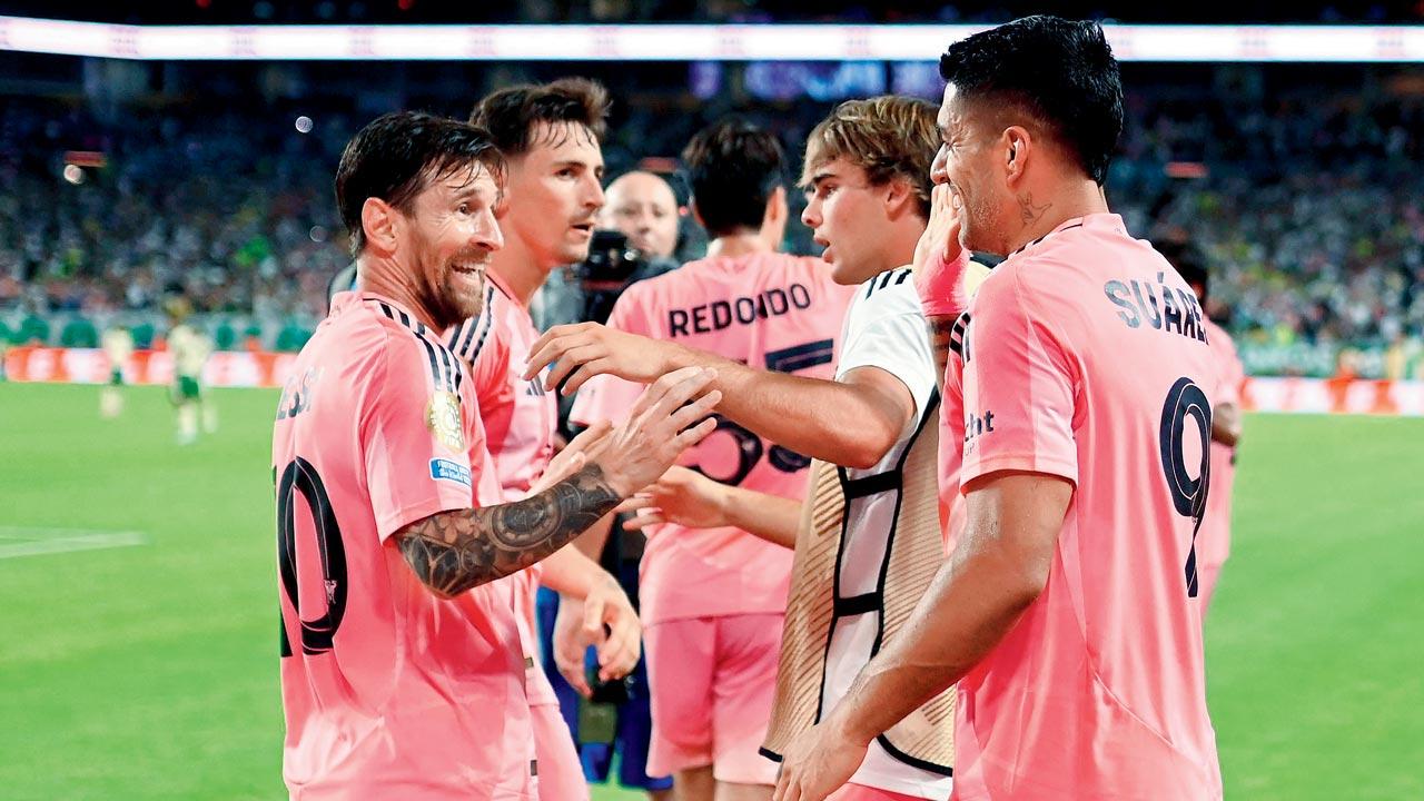 Messi will face former club PSG in Round-of-16