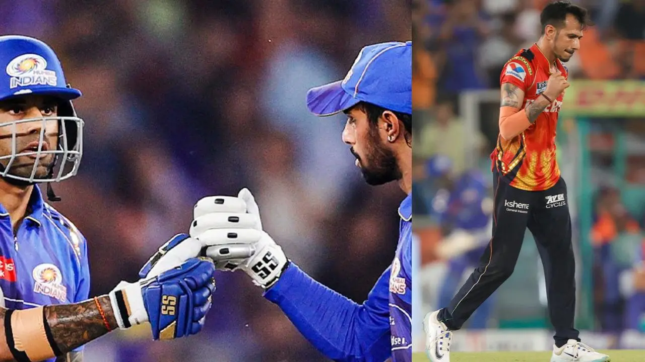 Mumbai Indians ride on Tilak, SKY blitz to put 203 on board
