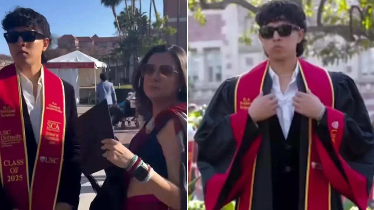 Mini Mathur celebrates son Vivaan's USC graduation in heartfelt post