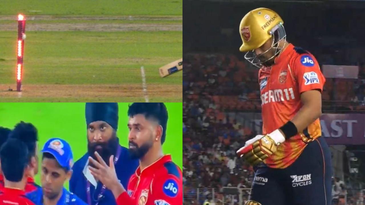 Later, the match would have tilted in Mumbai's favour after the wicket of Shashank Singh. In the all-important match for PBKS, Shashank was seen running casually between the wickets, which led to the loss of his wicket. Following the run out, skipper Iyer was seen disappointed towards the 33-year-old's casual approach (Pic: X)