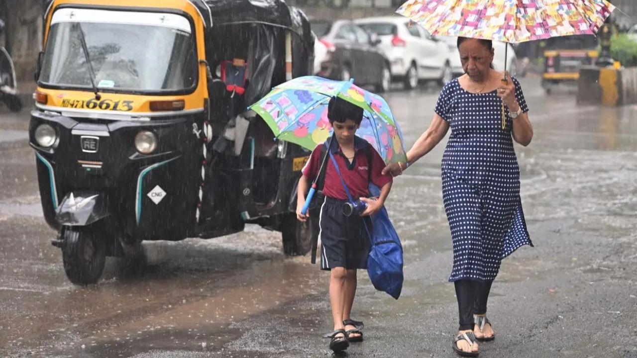 Parts of Mumbai receives rains