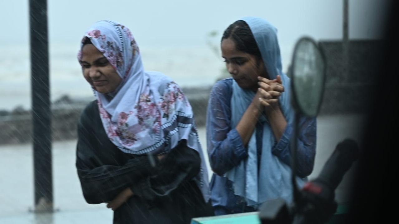 The city and suburbs witnessed incessant rainfall, with intermittent spells of heavy showers that caused water-logging in several low-lying areas, officials said