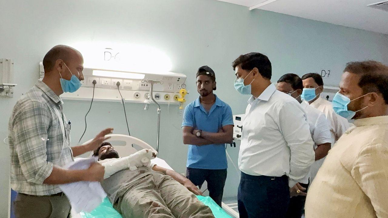 The incident took place at 9.30 am this morning. Pic/ PTI