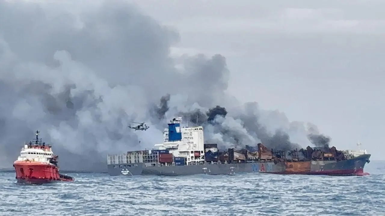 IN PHOTOS: Indian Navy conducts daring aerial insertion on MV Wan Hai 503
