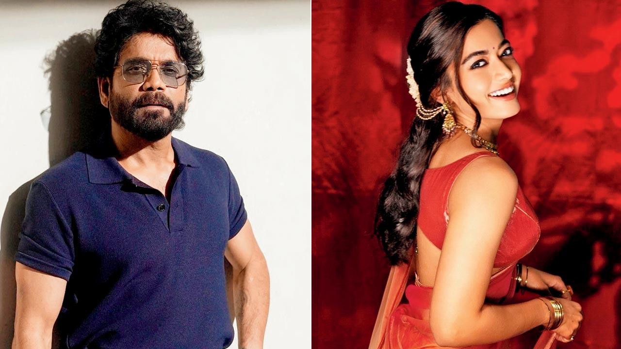 Nagarjuna and Rashmika Mandanna