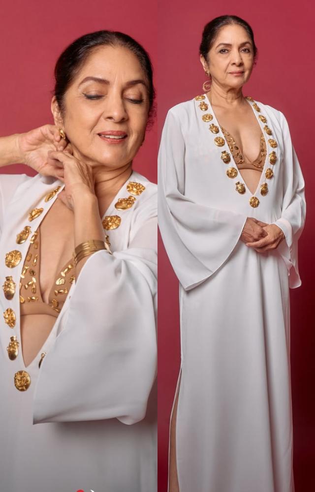 Neena Gupta turns 66 in bold look