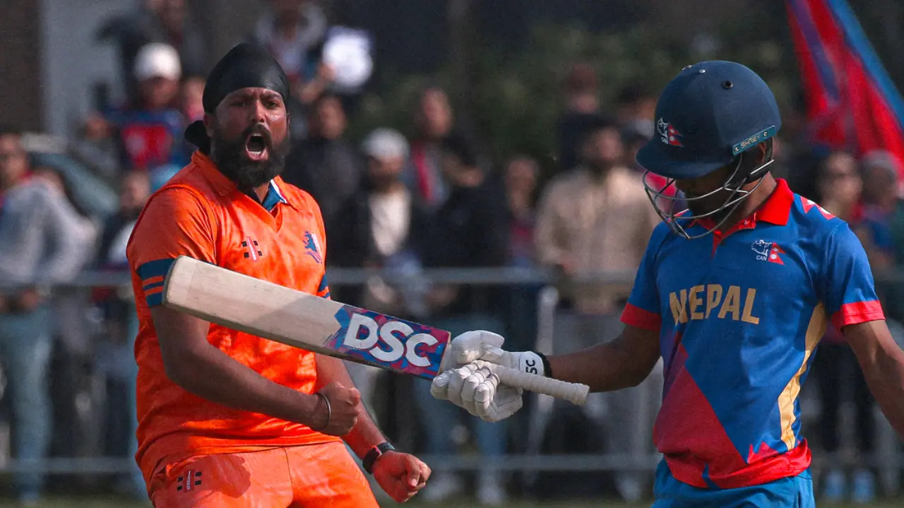 Netherlands vs Nepal sees first-ever third Super Over in men’s cricket